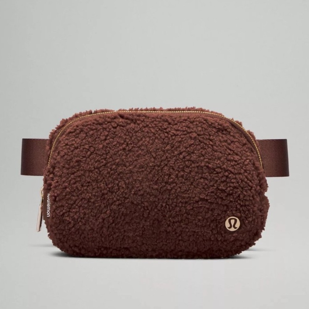 Lululemon Brown Fleece Everywhere Belt Bag